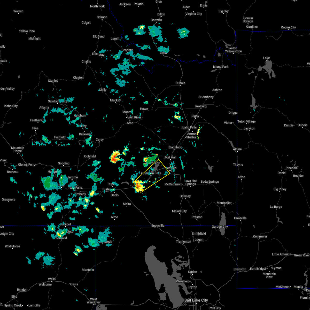 Interactive Hail Maps Hail Map for Aberdeen, ID