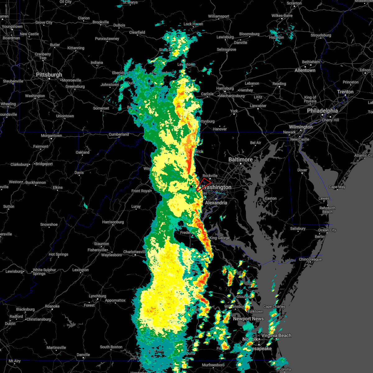Interactive Hail Maps Hail Map for Potomac, MD