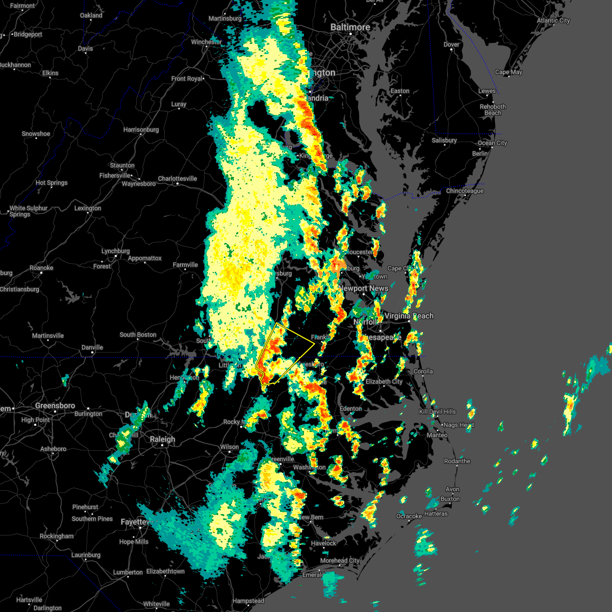 Interactive Hail Maps Hail Map for Garysburg, NC