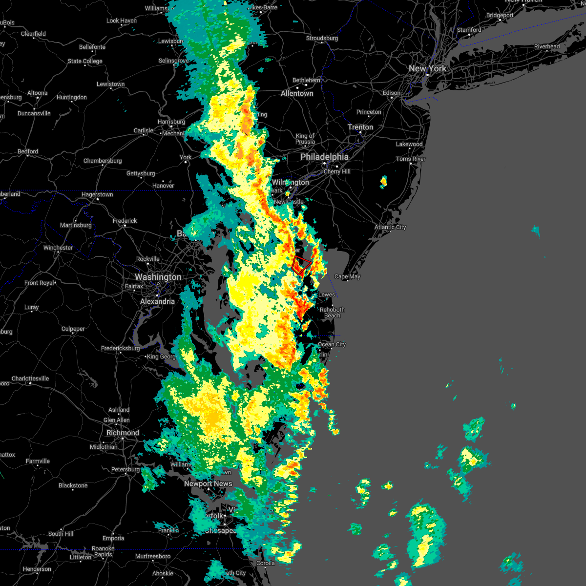 Interactive Hail Maps Hail Map for Magnolia, DE