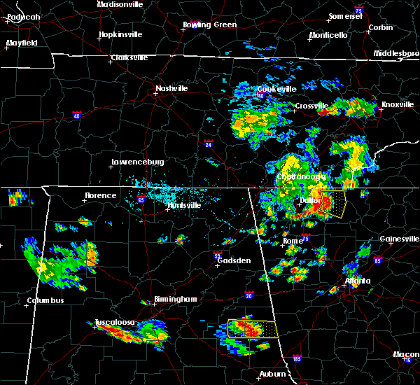 Interactive Hail Maps Hail Map for East Ellijay, GA