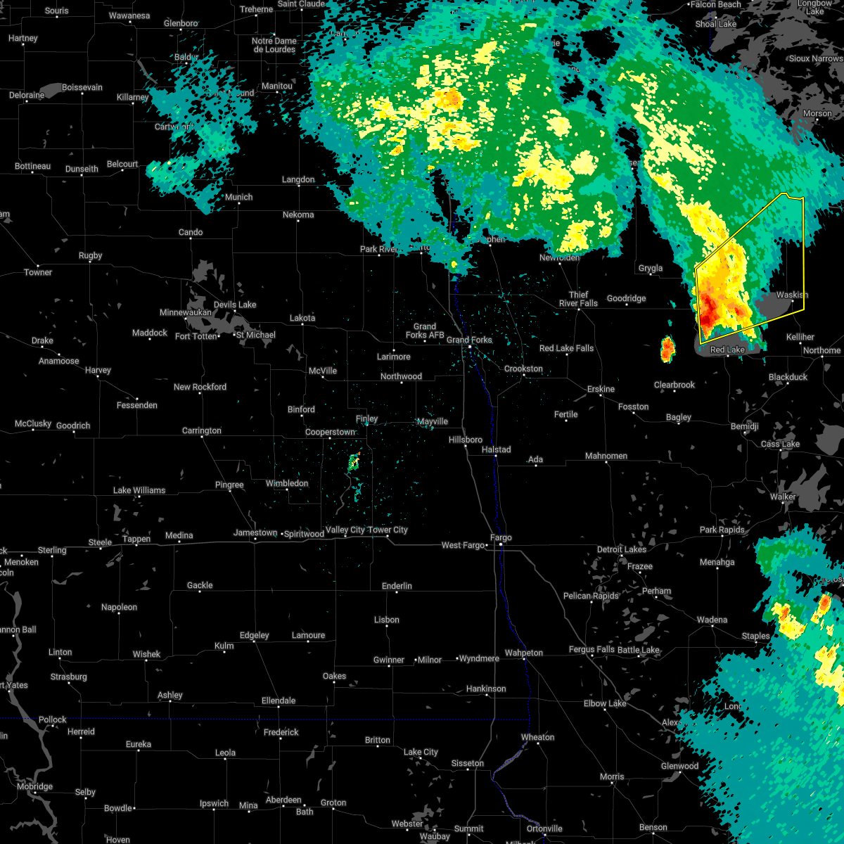 Interactive Hail Maps Hail Map for Baudette, MN