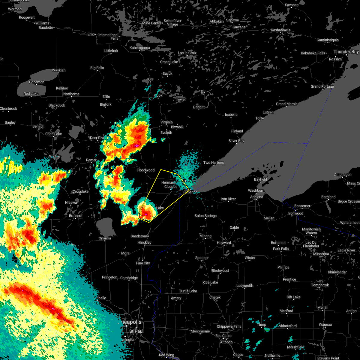 Interactive Hail Maps Hail Map for Duluth, MN