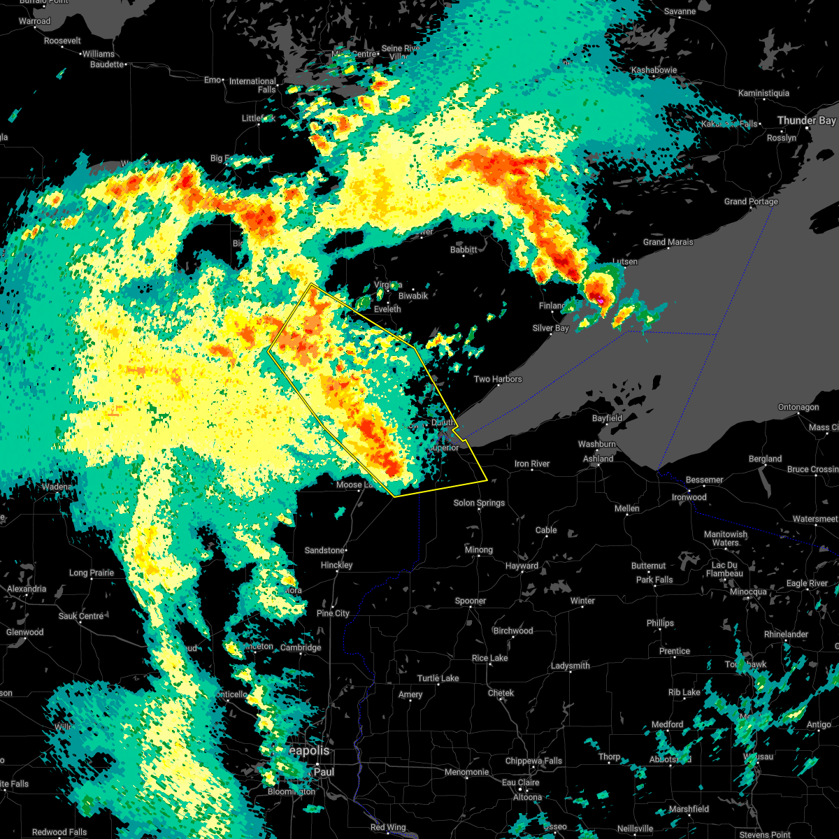 Interactive Hail Maps Hail Map for Duluth, MN