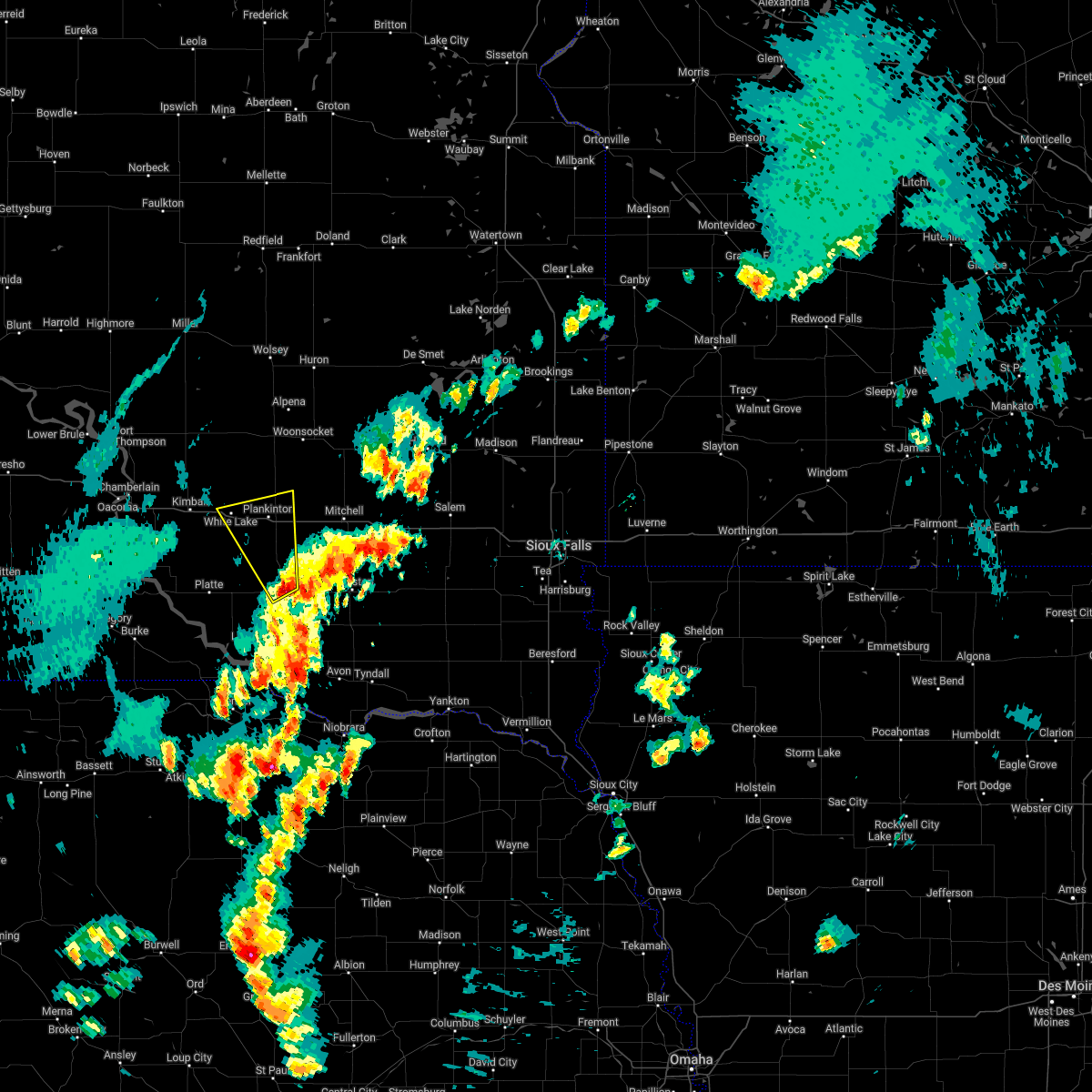Interactive Hail Maps Hail Map for Corsica, SD