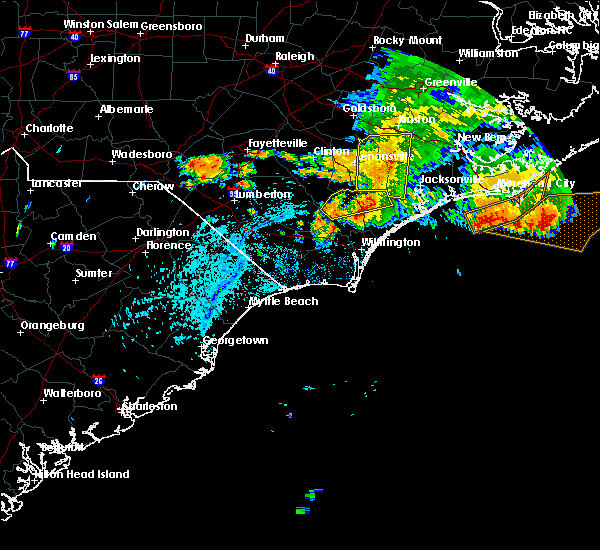 Interactive Hail Maps Hail Map for Hampstead, NC