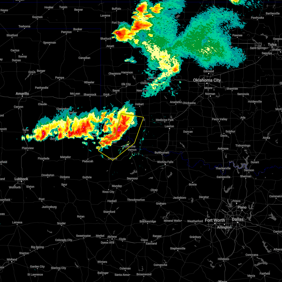Interactive Hail Maps Hail Map for Quanah, TX