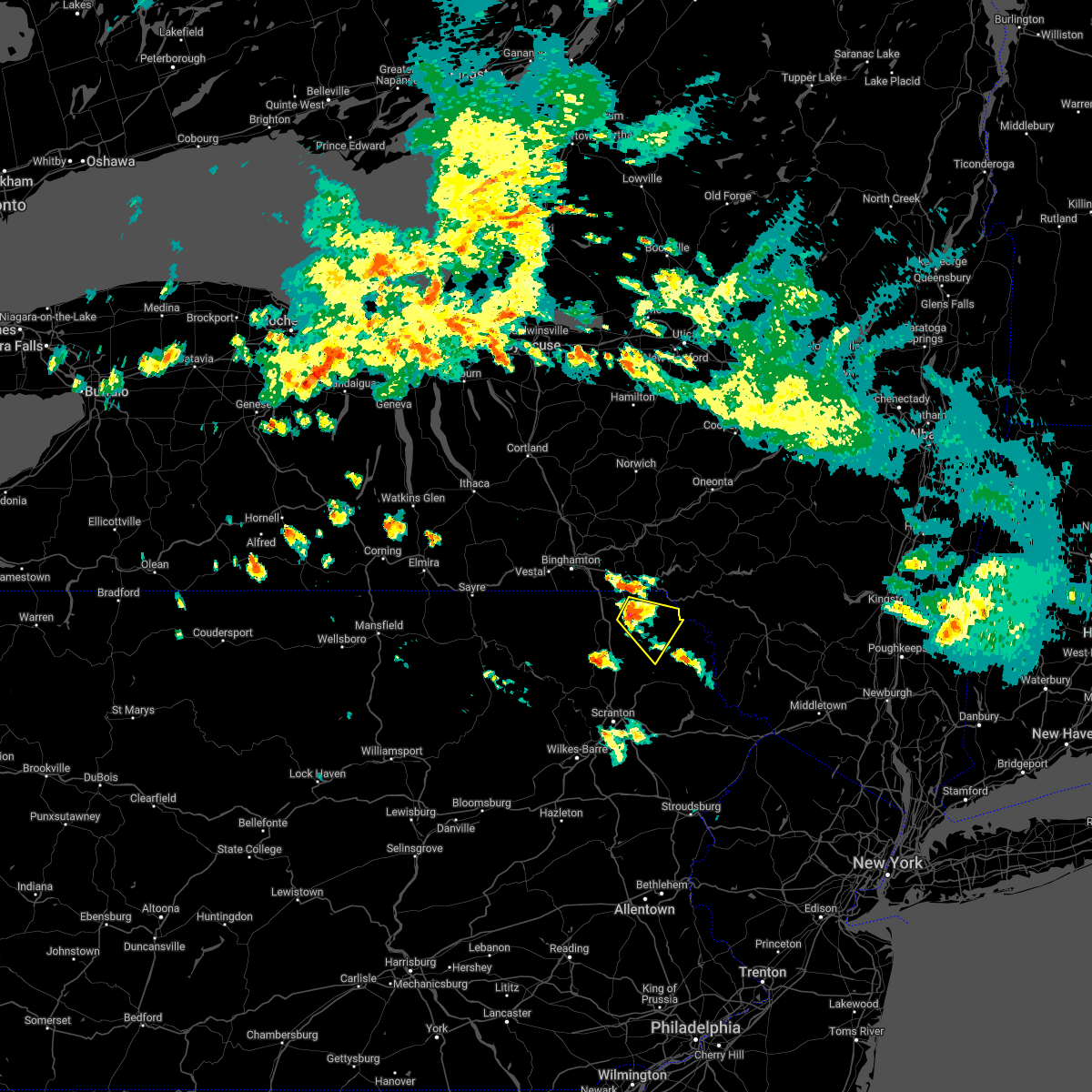 Interactive Hail Maps Hail Map for Union Dale, PA