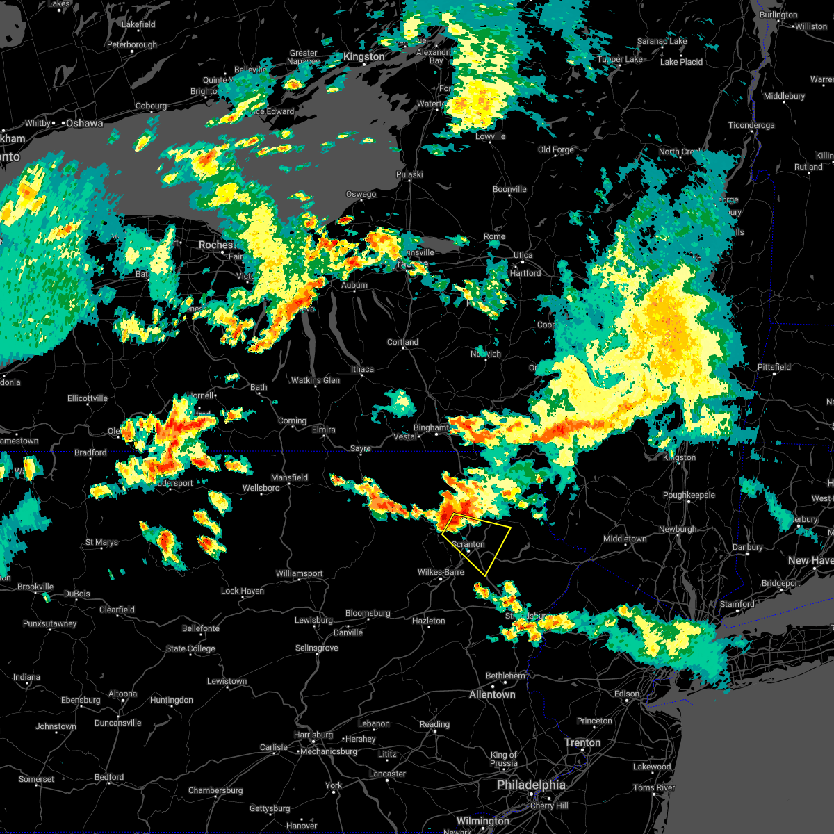 Interactive Hail Maps Hail Map for Clarks Summit, PA