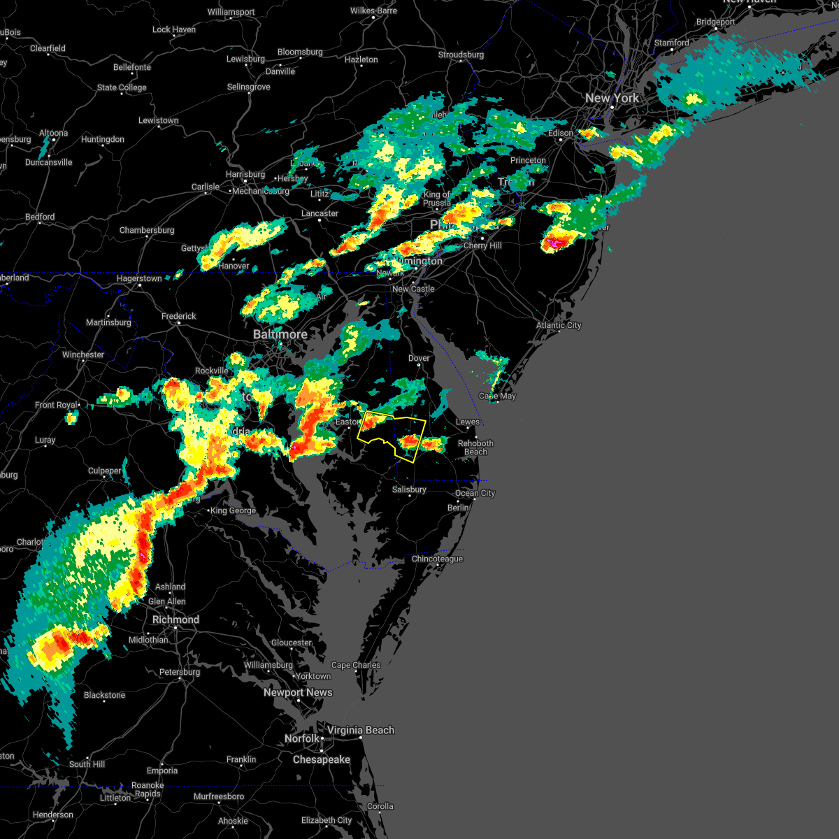 Interactive Hail Maps Hail Map for Preston, MD
