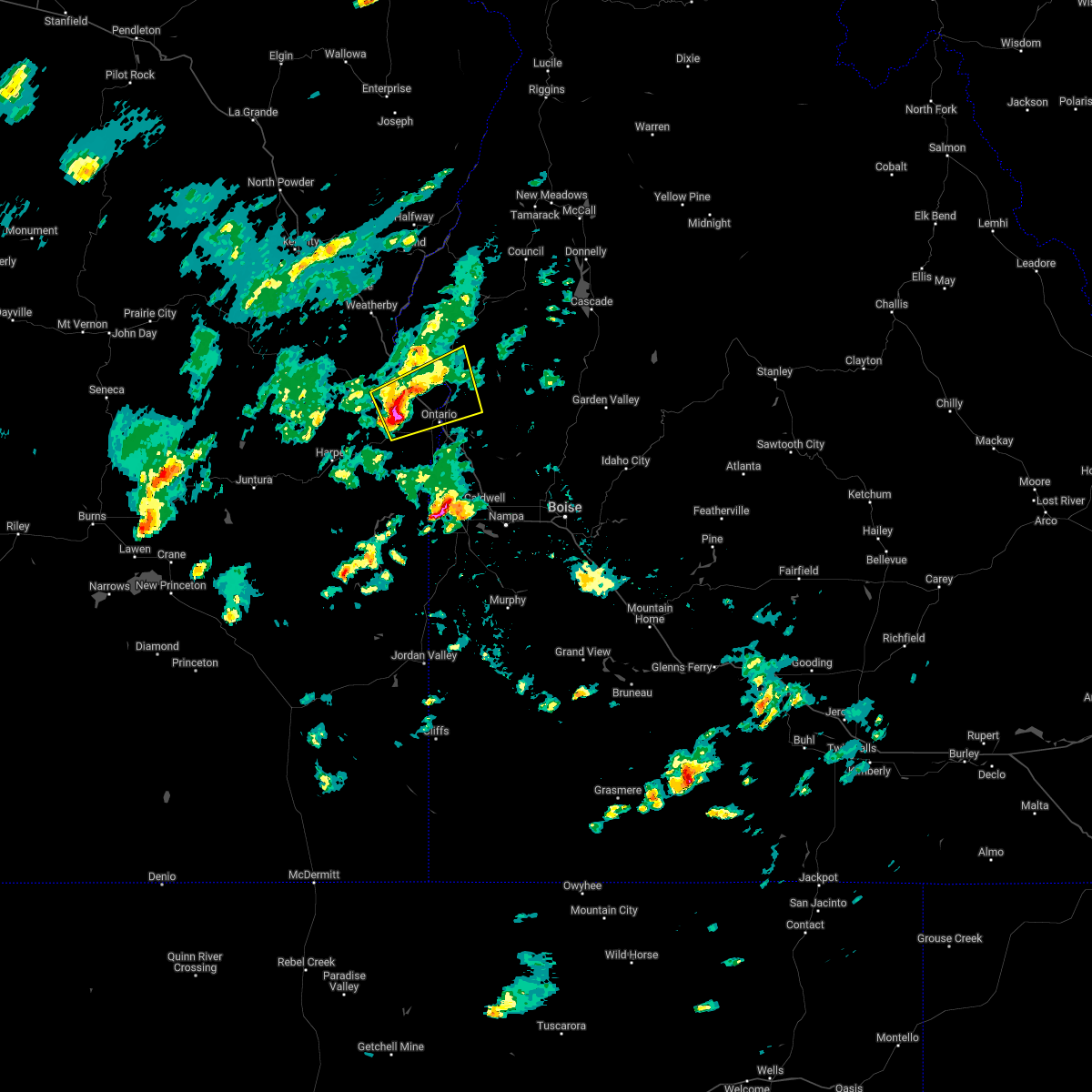 Interactive Hail Maps Hail Map for Weiser, ID
