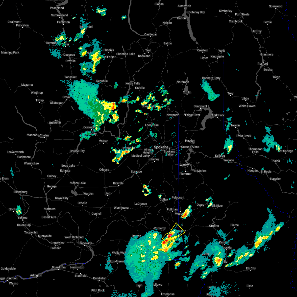 Interactive Hail Maps Hail Map for Clarkston, WA
