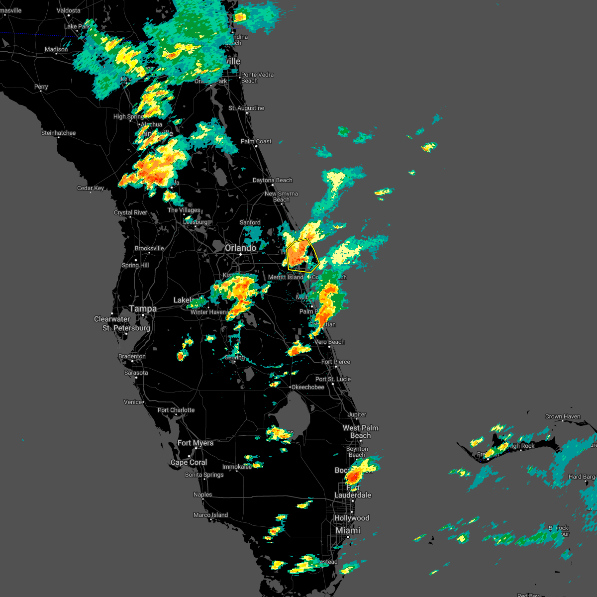 Interactive Hail Maps Hail Map for Titusville, FL