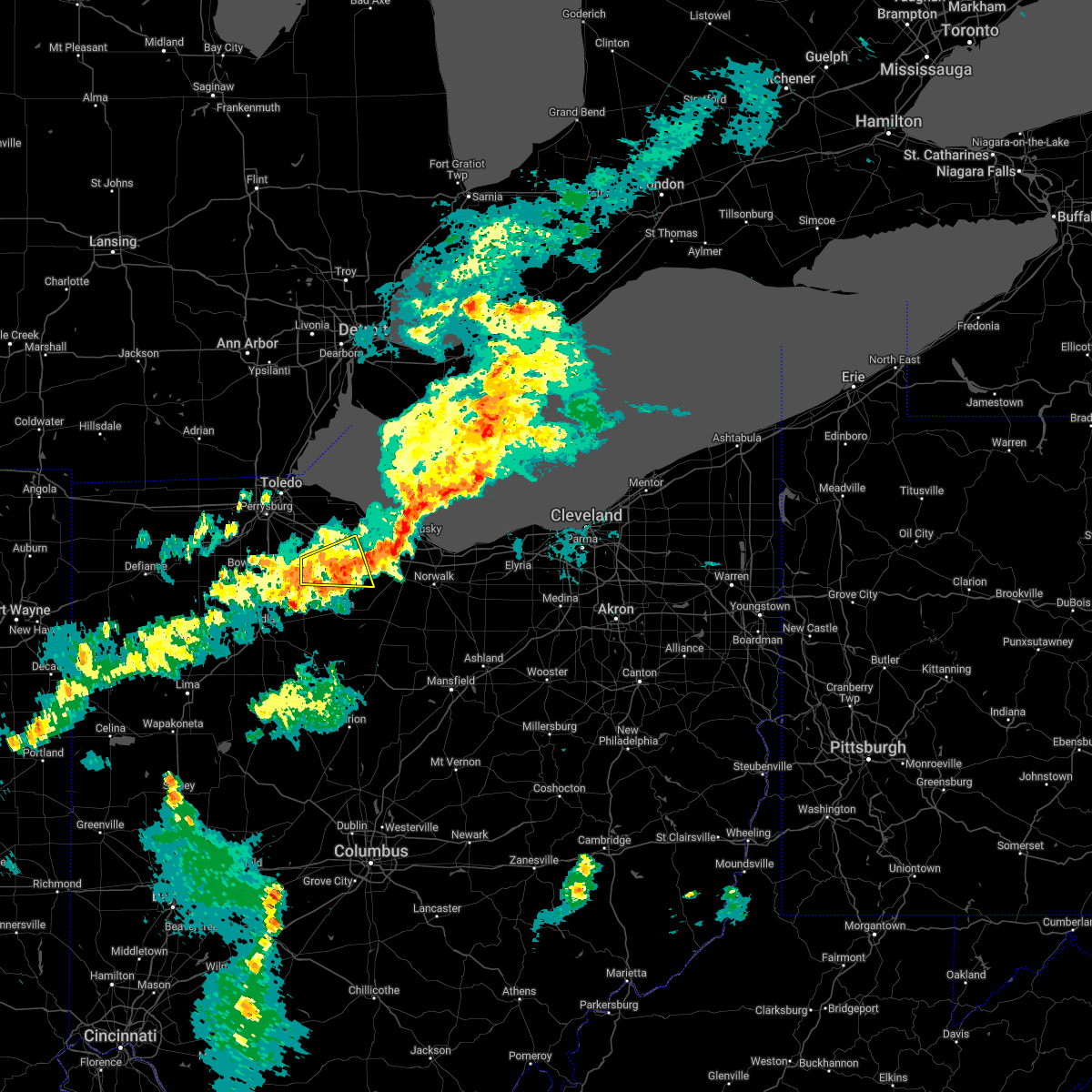 Interactive Hail Maps Hail Map for Helena, OH