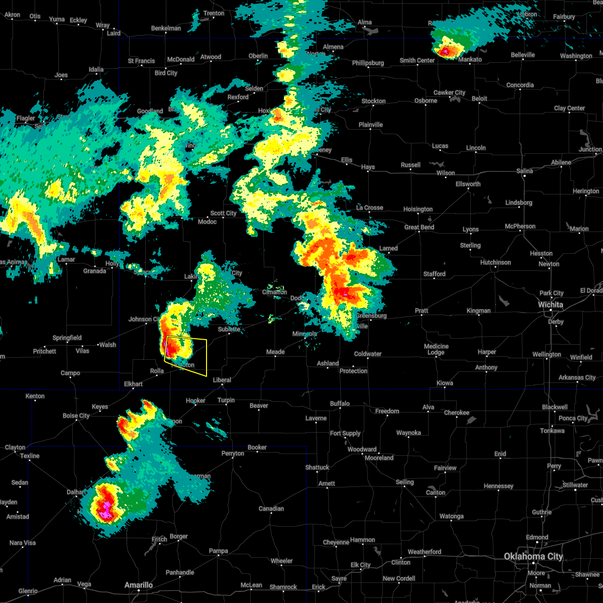 Interactive Hail Maps Hail Map for Moscow, KS