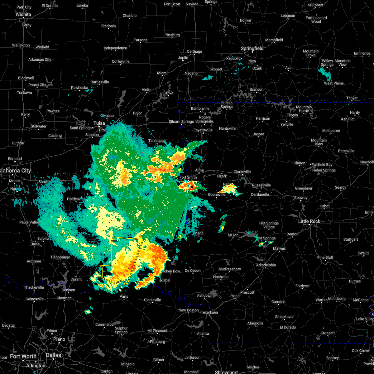 Interactive Hail Maps Hail Map for Soper, OK