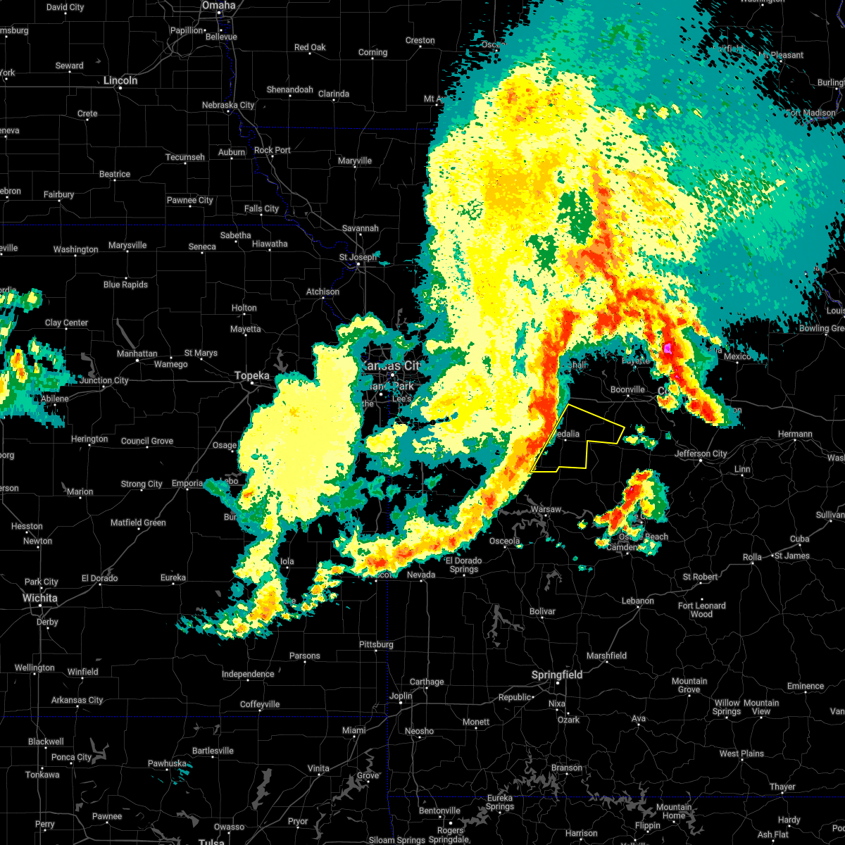 Interactive Hail Maps Hail Map for Bunceton, MO