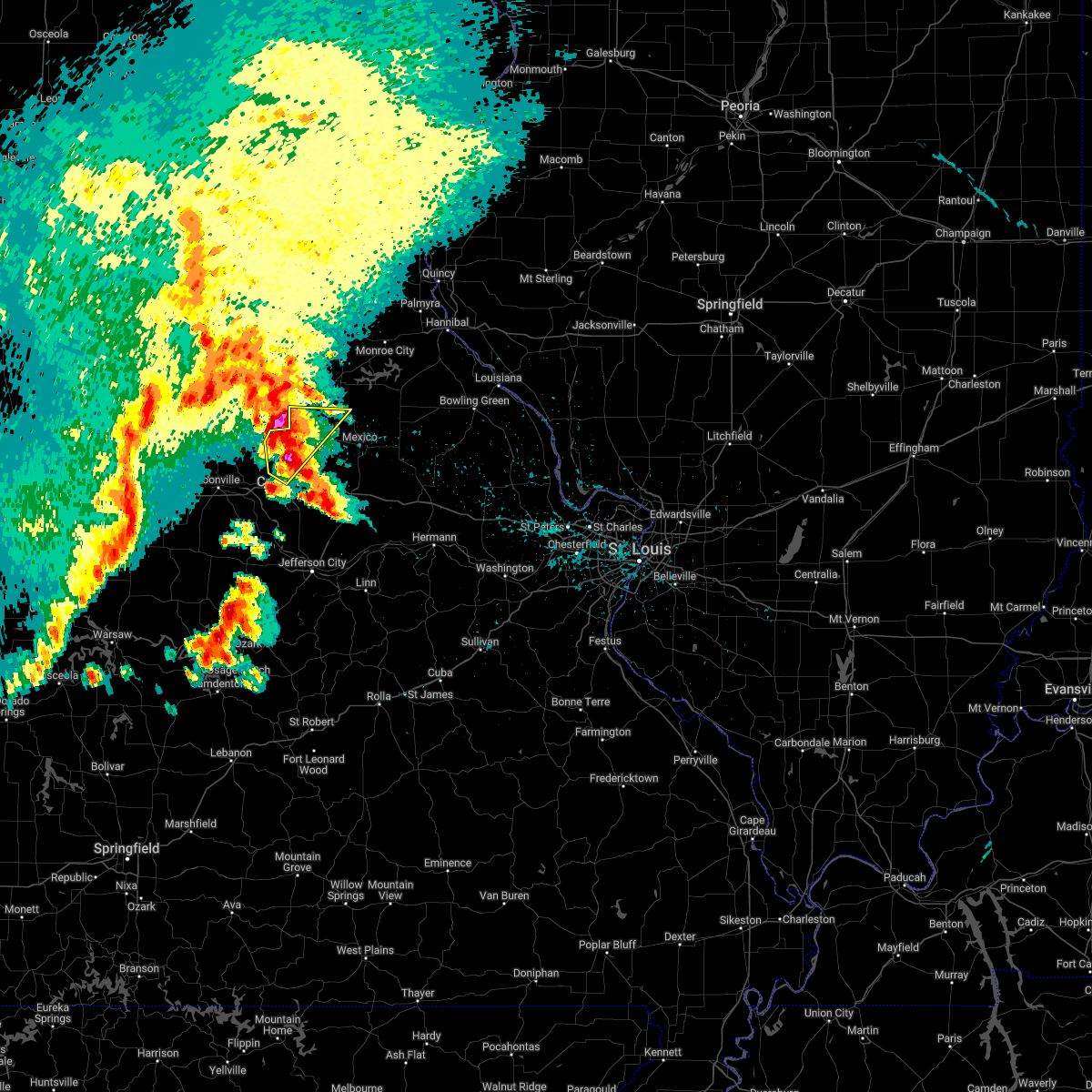 Interactive Hail Maps Hail Map for Sturgeon, MO