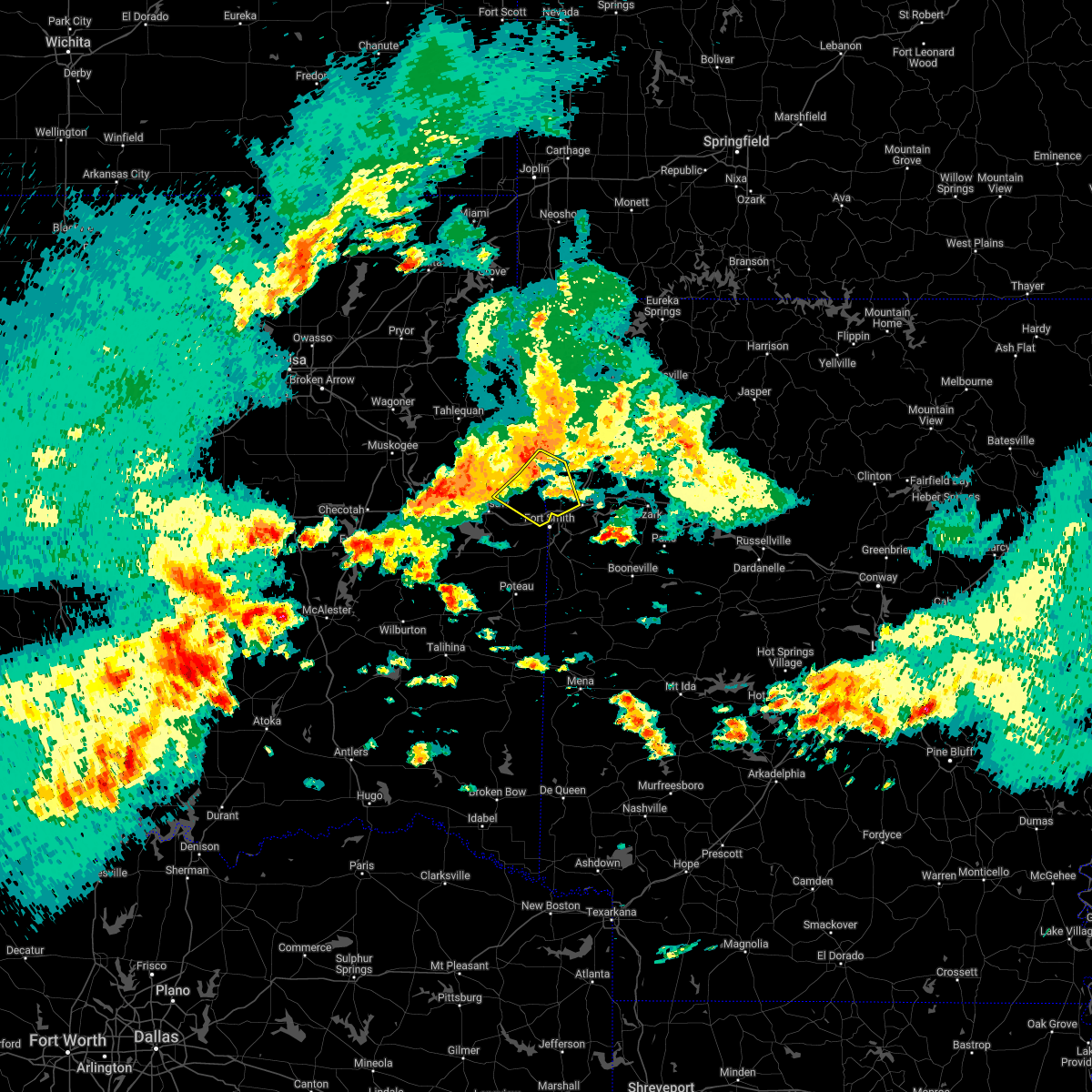 Interactive Hail Maps Hail Map for Alma, AR