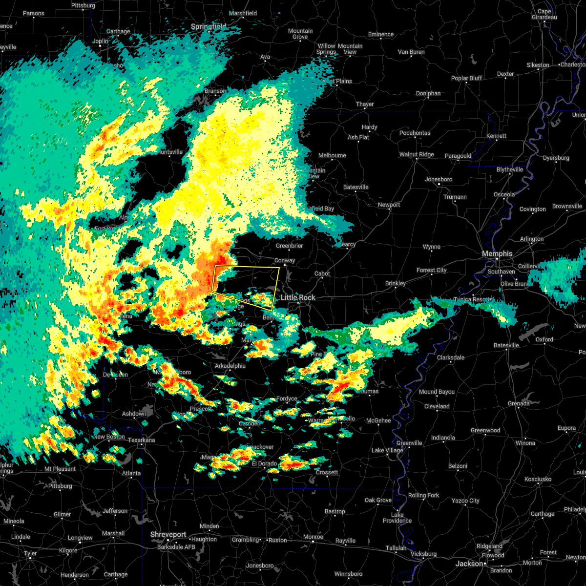 Interactive Hail Maps Hail Map for Perryville, AR
