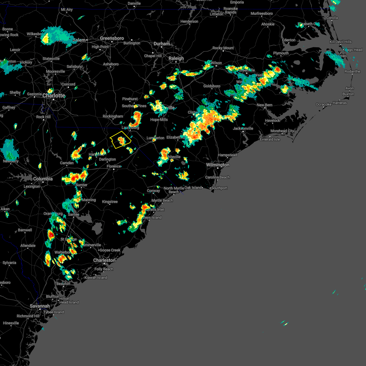 Interactive Hail Maps Hail Map for Clio, SC