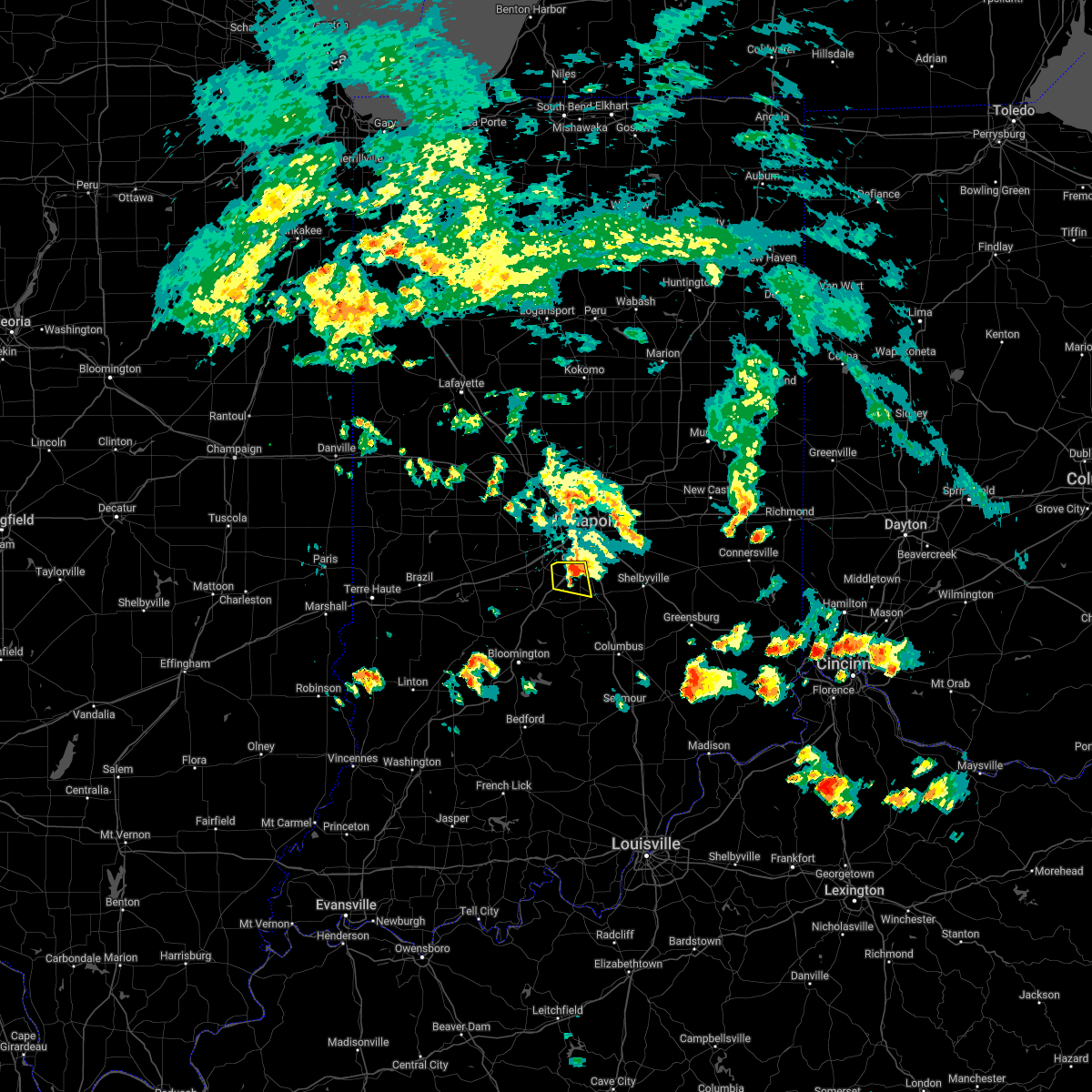 Interactive Hail Maps Hail Map for Greenwood, IN