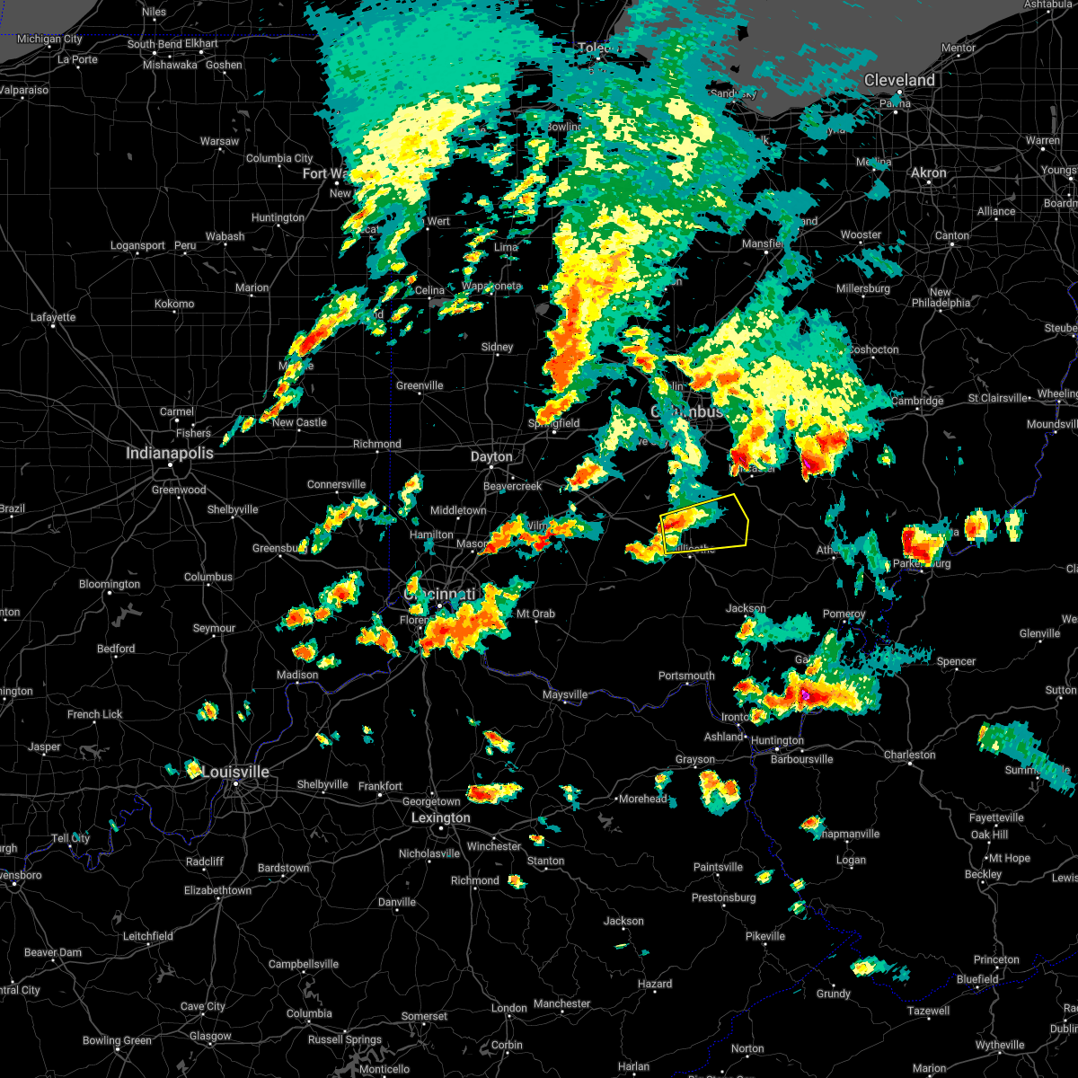 Interactive Hail Maps Hail Map for Chillicothe, OH
