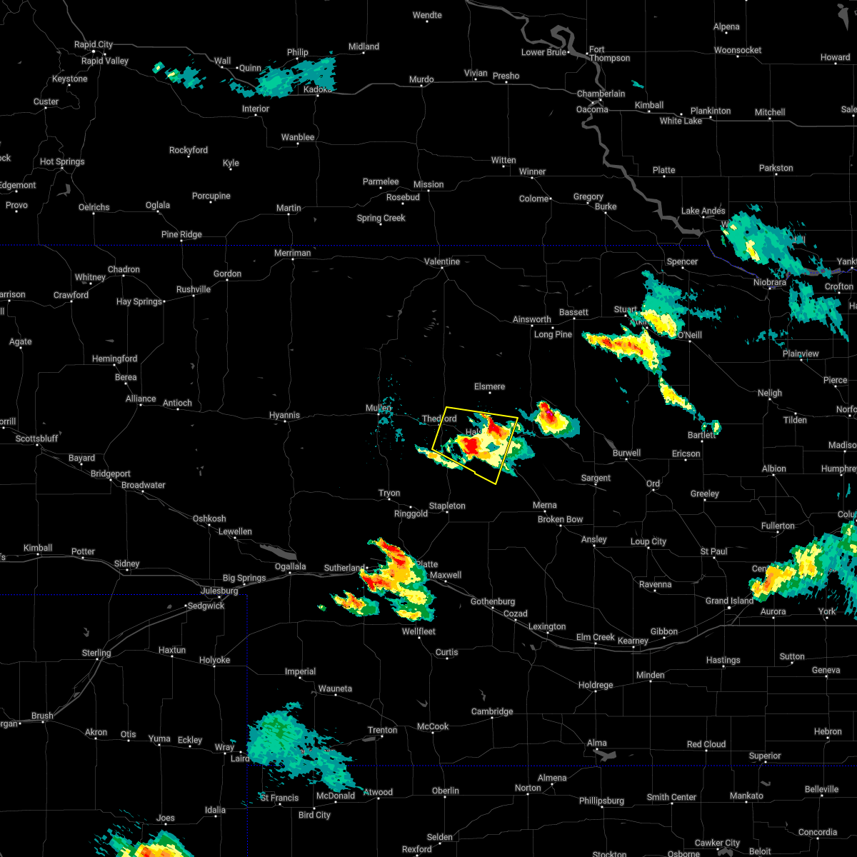 Interactive Hail Maps Hail Map for Halsey, NE