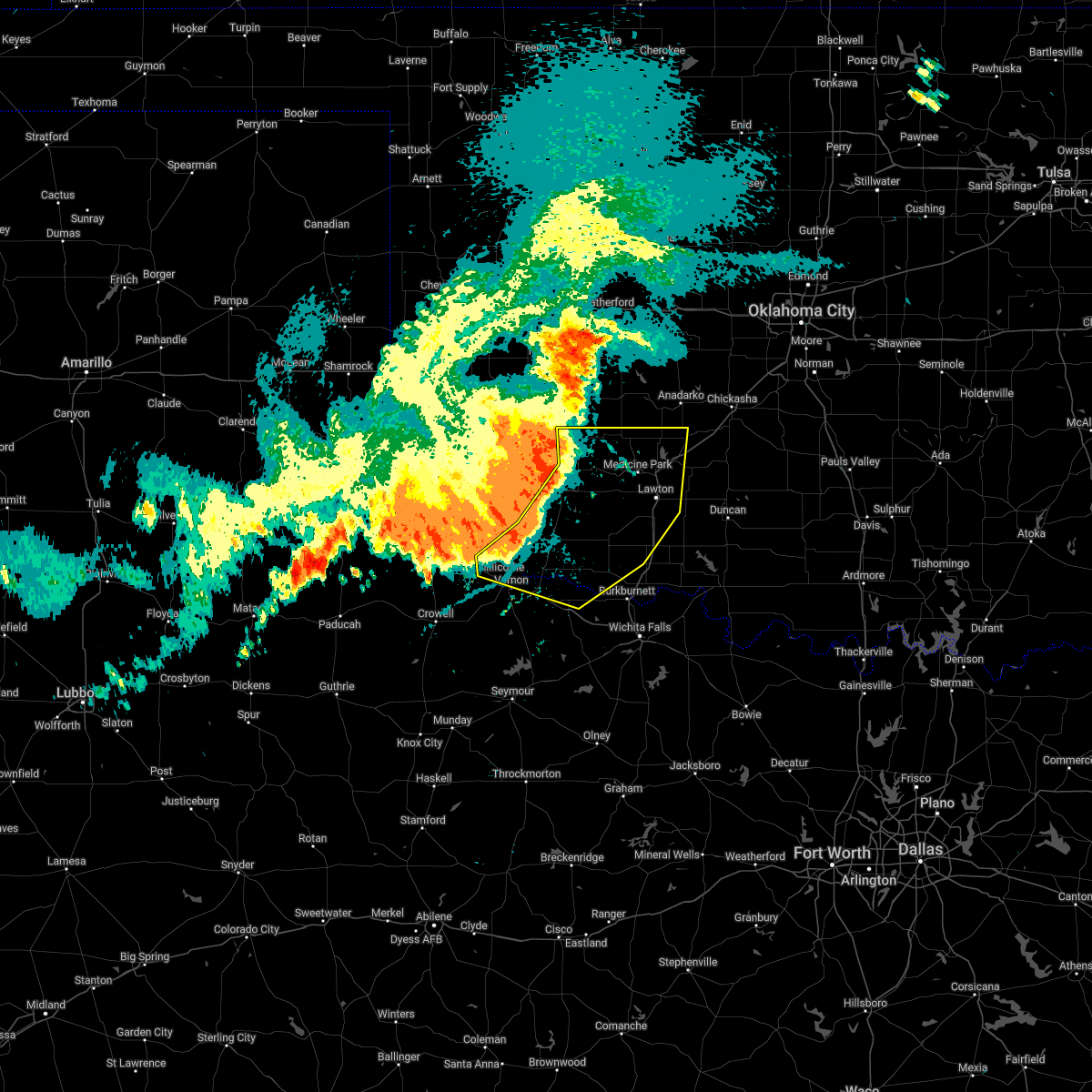 Interactive Hail Maps Hail Map for Elgin, OK