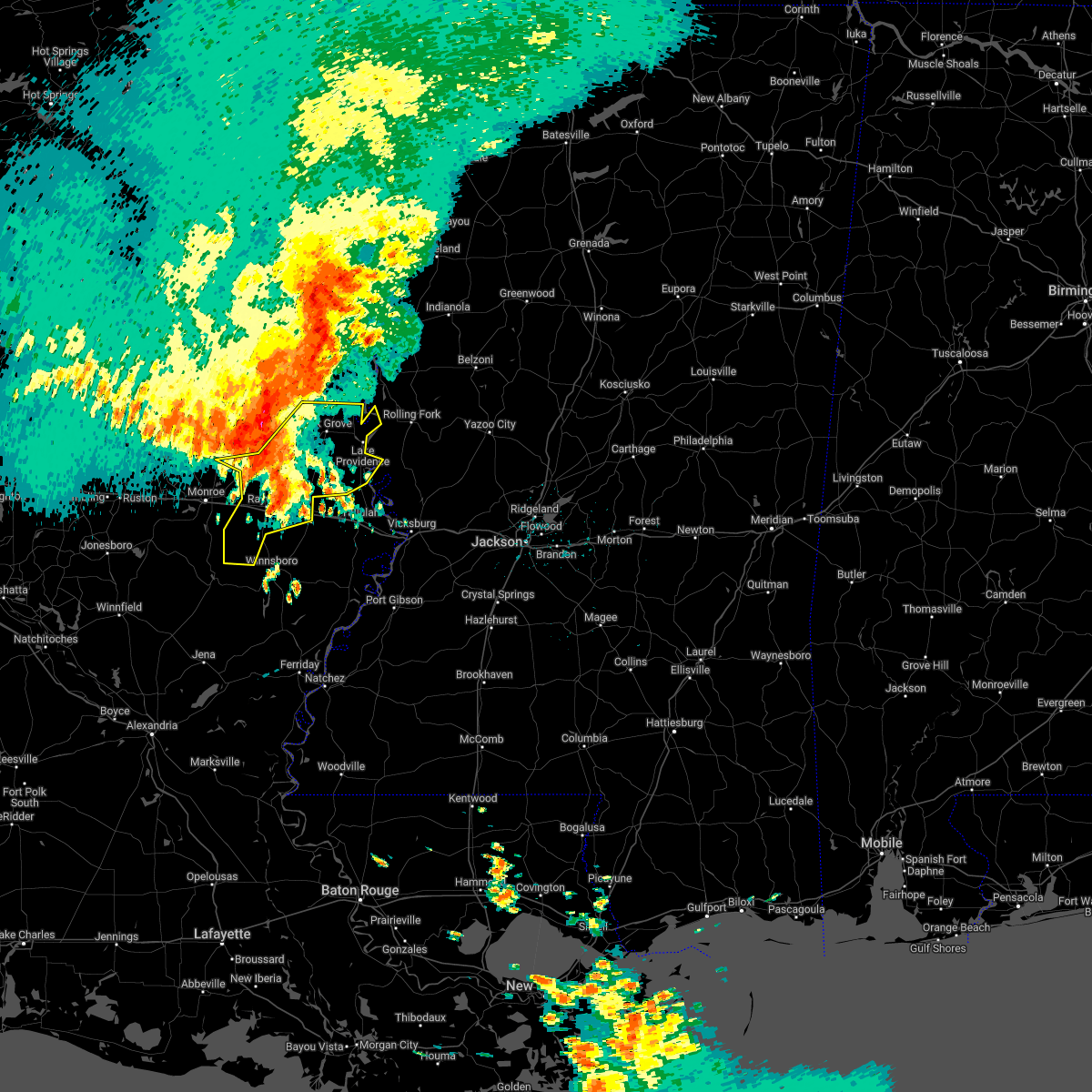 Interactive Hail Maps Hail Map for Collinston, LA