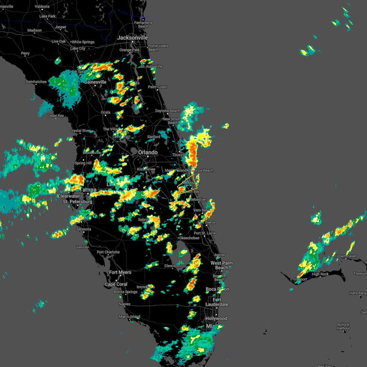 Interactive Hail Maps Hail Map for Malabar, FL