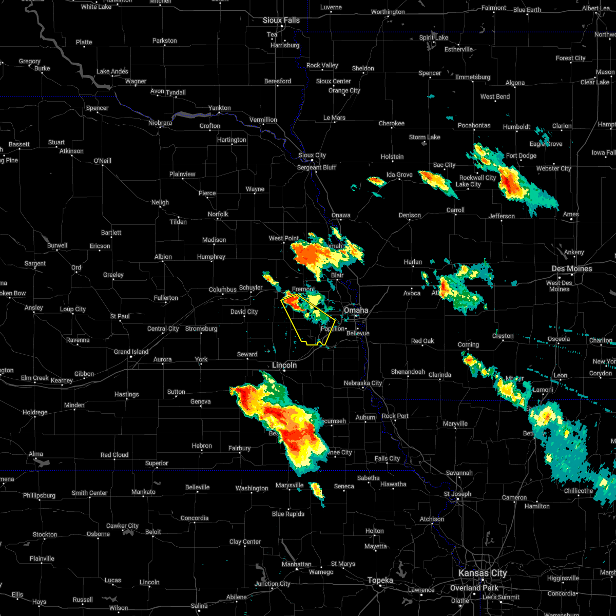 Interactive Hail Maps Hail Map for Omaha, NE