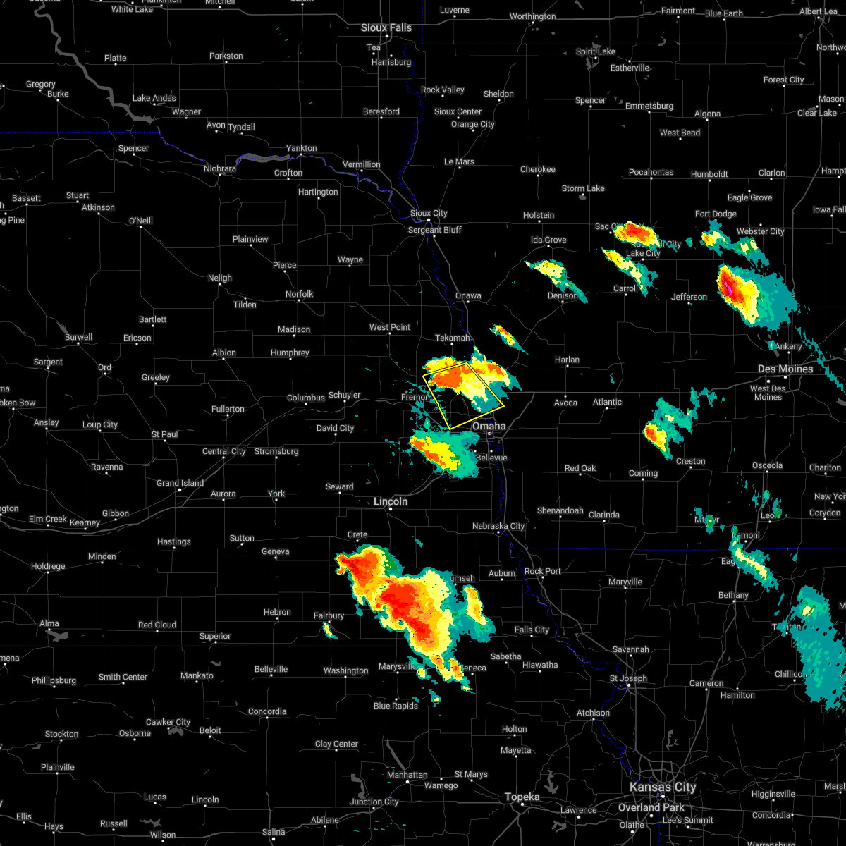 Interactive Hail Maps Hail Map for Omaha, NE