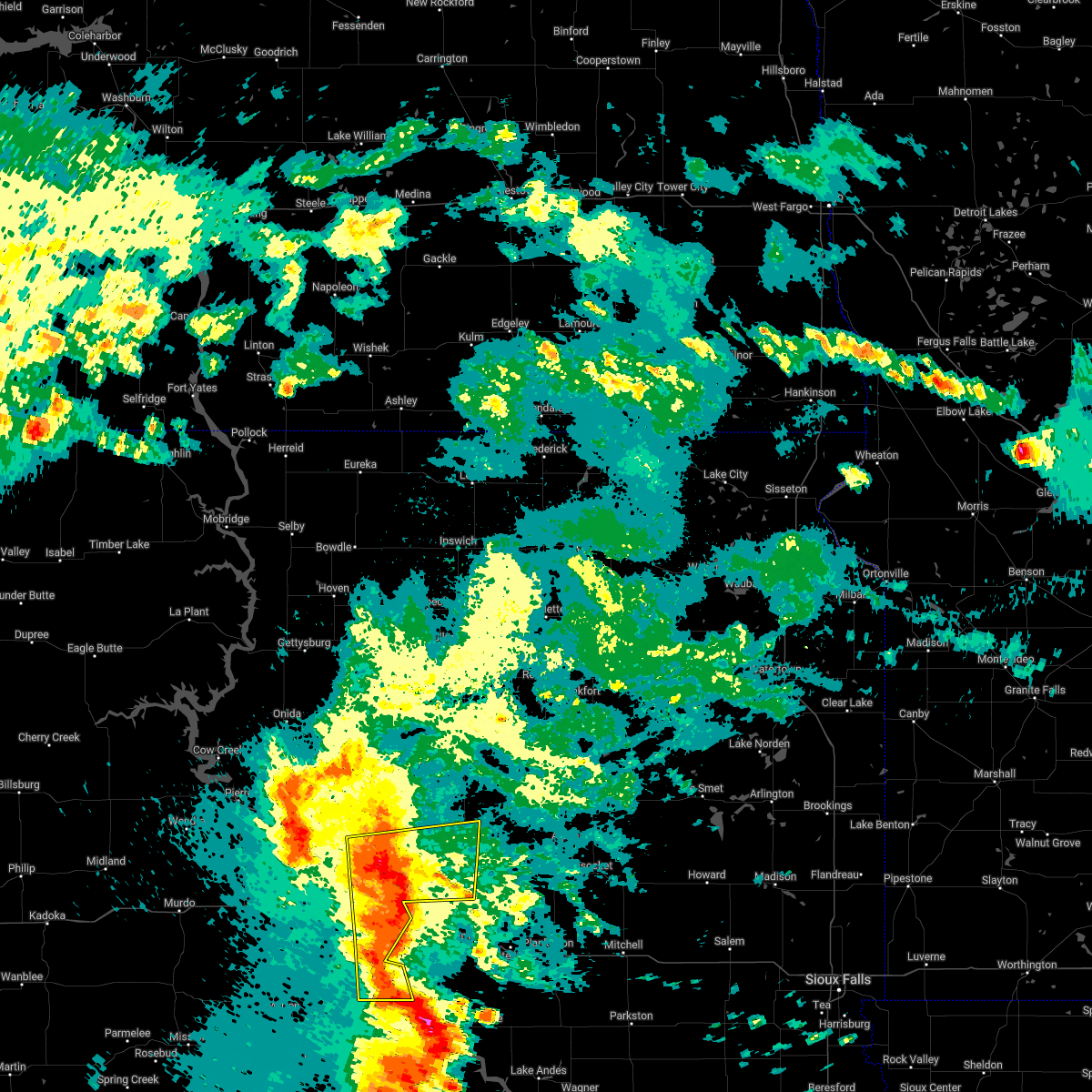 Interactive Hail Maps Hail Map for Lower Brule, SD