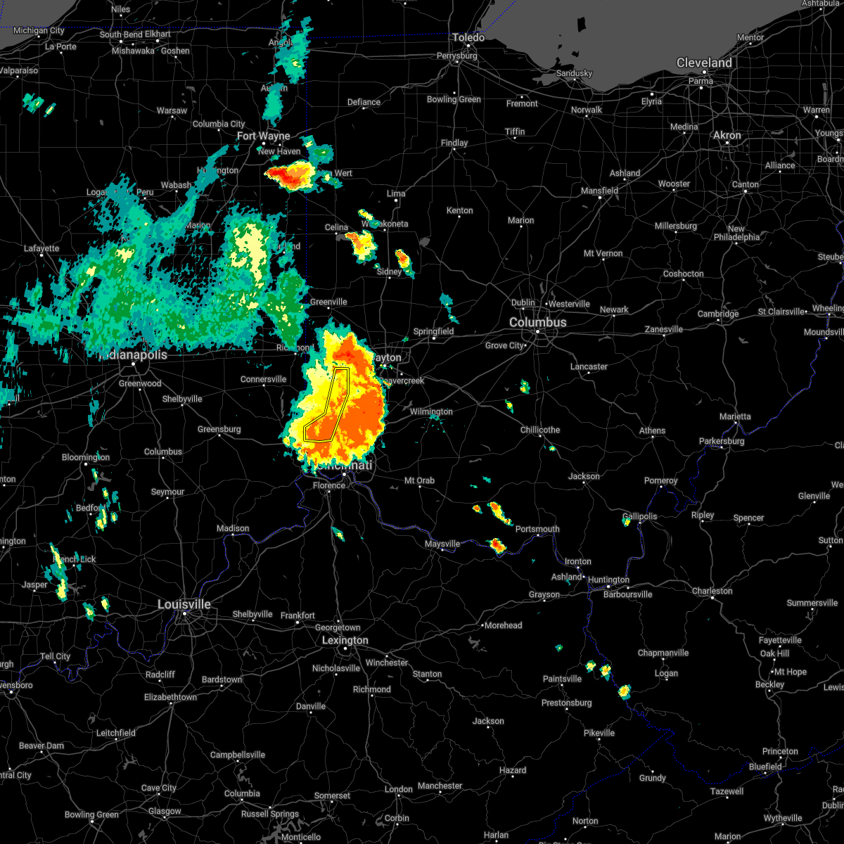 Interactive Hail Maps Hail Map for West Alexandria, OH