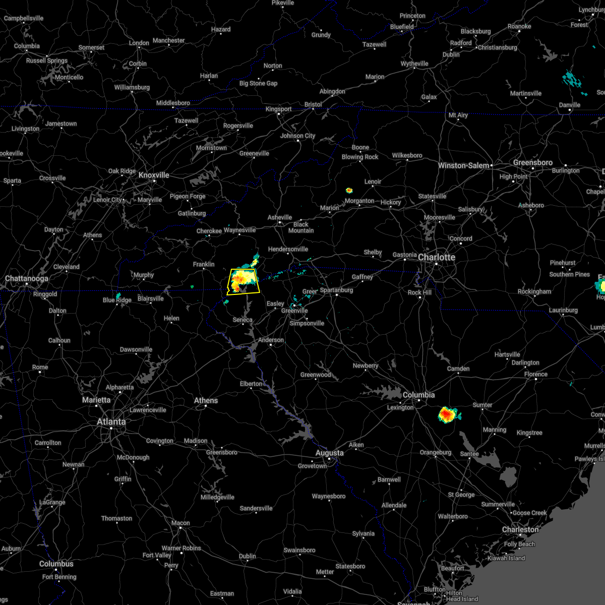 Interactive Hail Maps Hail Map for Rosman, NC