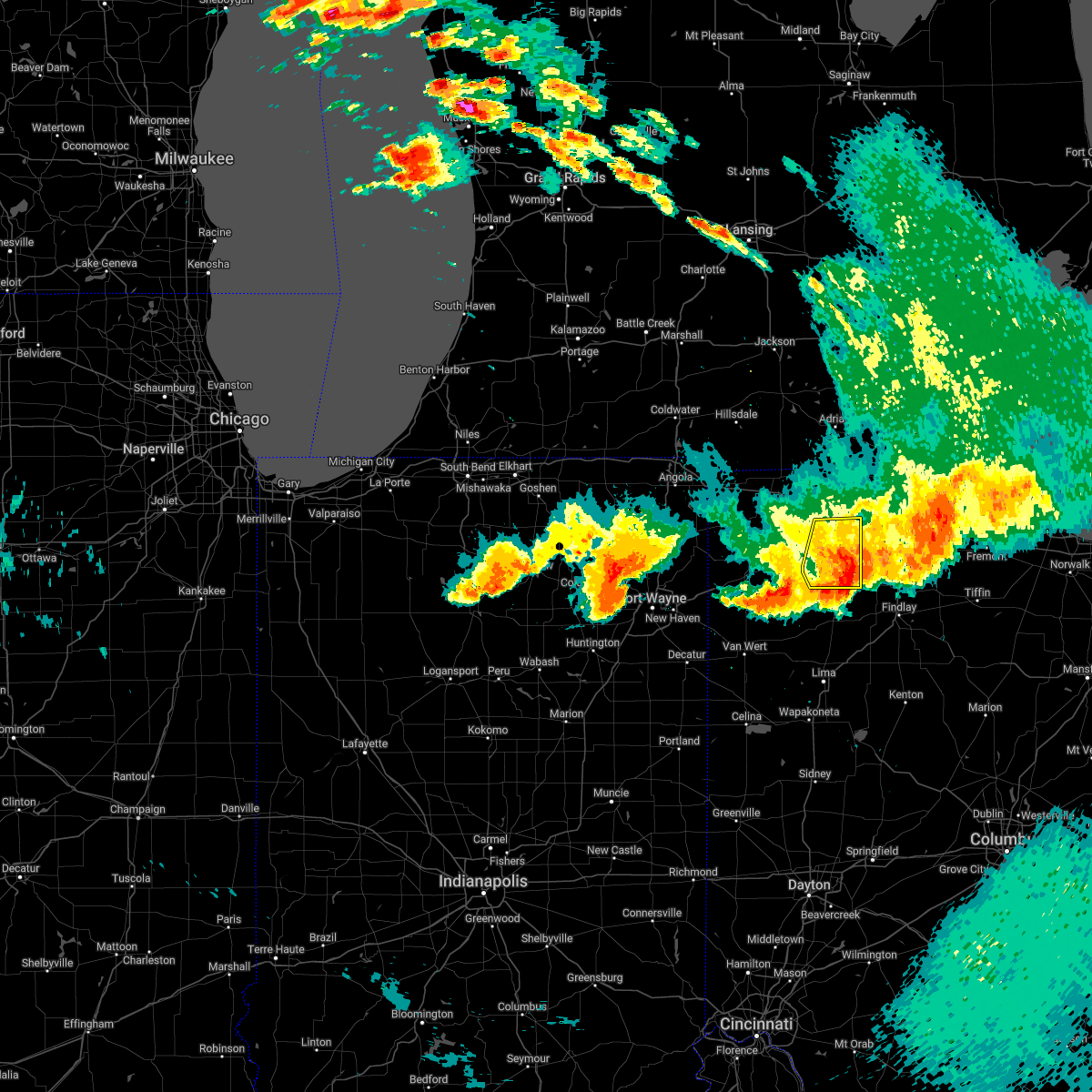 Interactive Hail Maps Hail Map for Holgate, OH