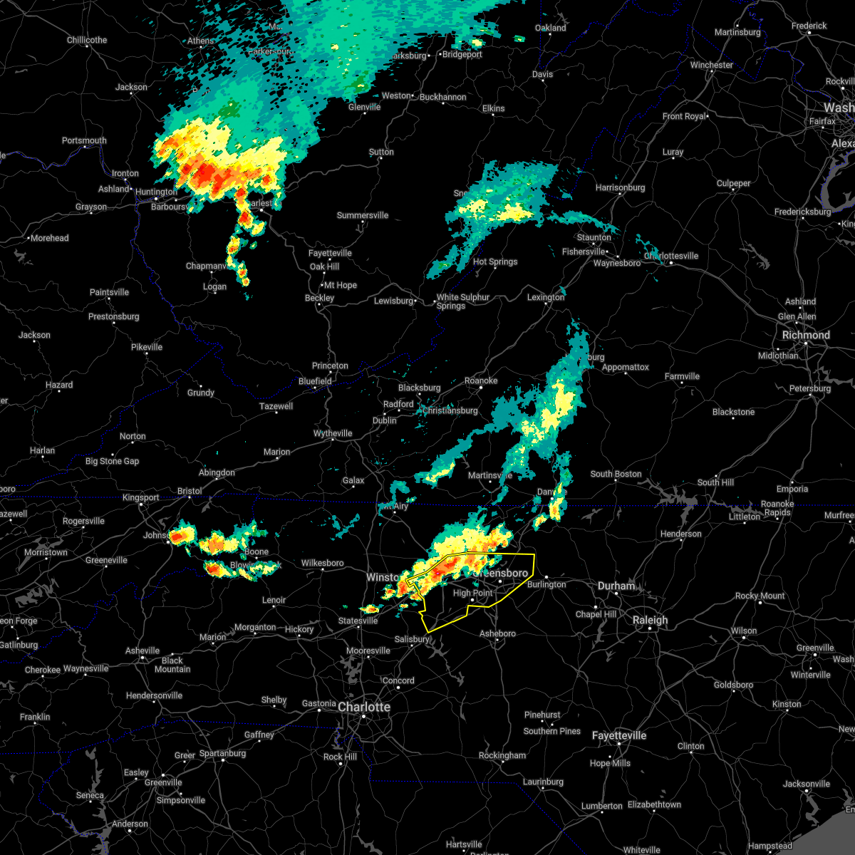 Hail Map for Greensboro, NC Interactive Hail Maps