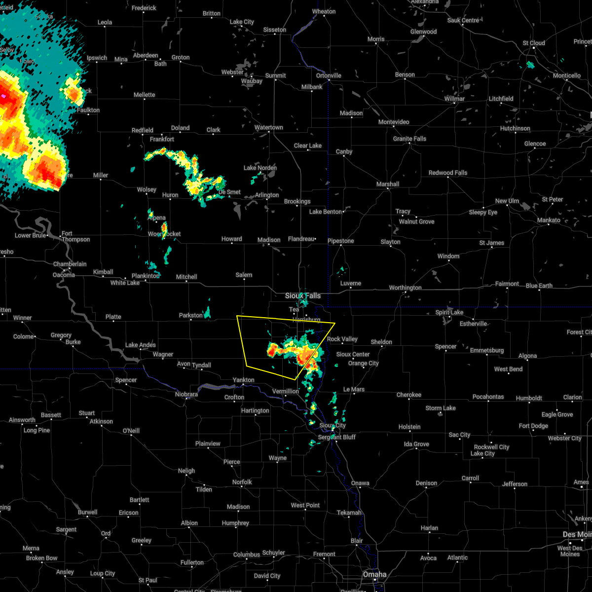 Interactive Hail Maps Hail Map for Freeman, SD