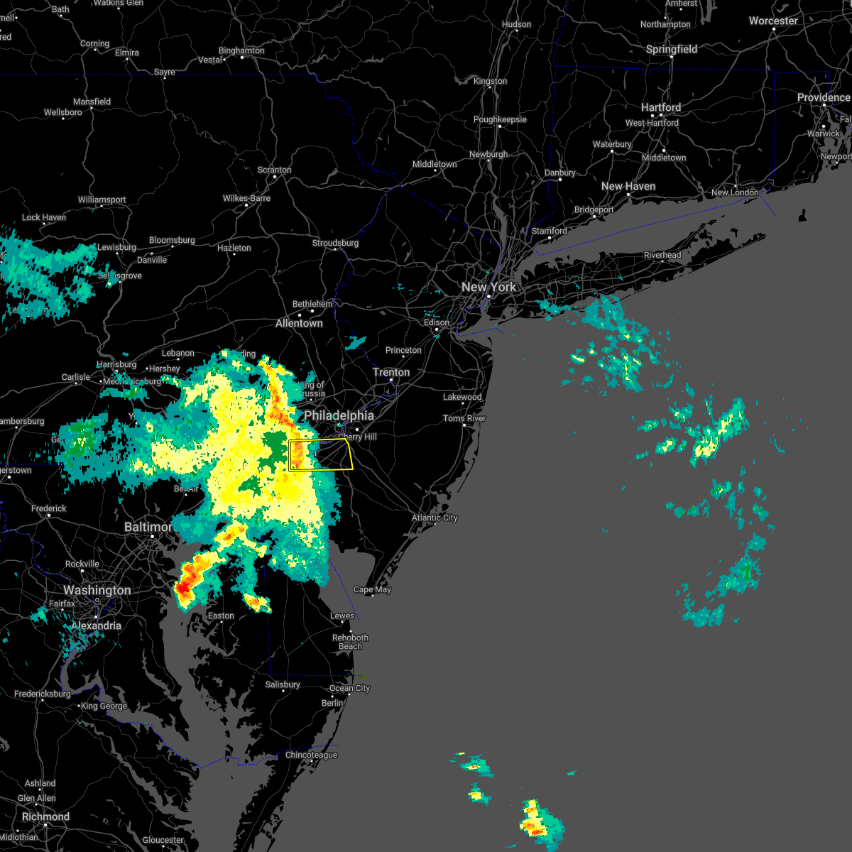 Interactive Hail Maps Hail Map for Turnersville, NJ