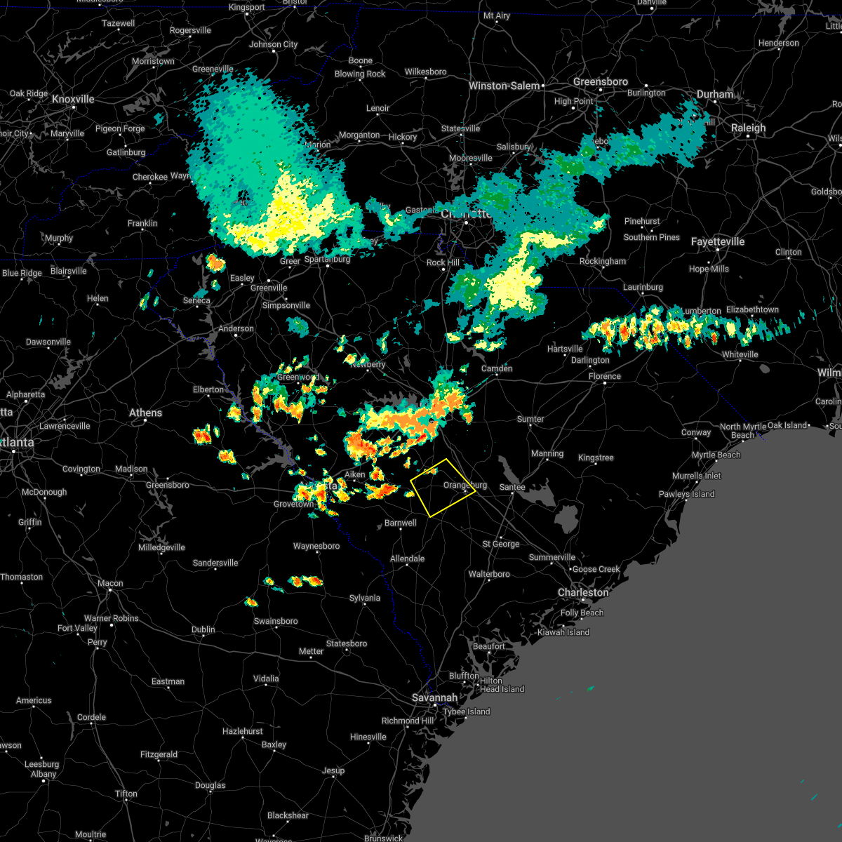Interactive Hail Maps Hail Map for Denmark, SC