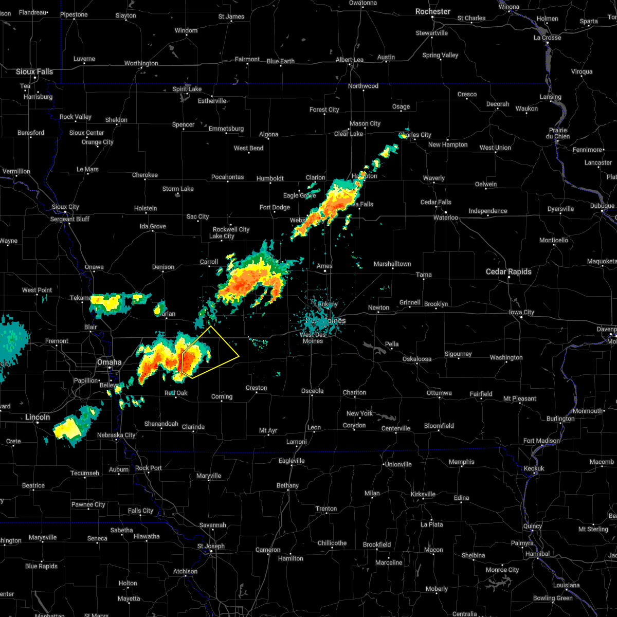Interactive Hail Maps Hail Map for Cumberland, IA