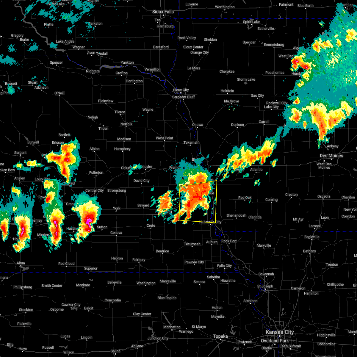 Interactive Hail Maps Hail Map for Omaha, NE
