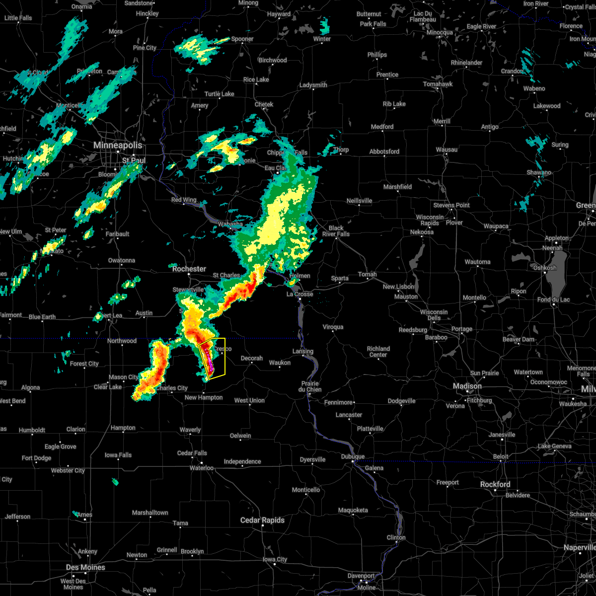 Interactive Hail Maps Hail Map for Lime Springs, IA