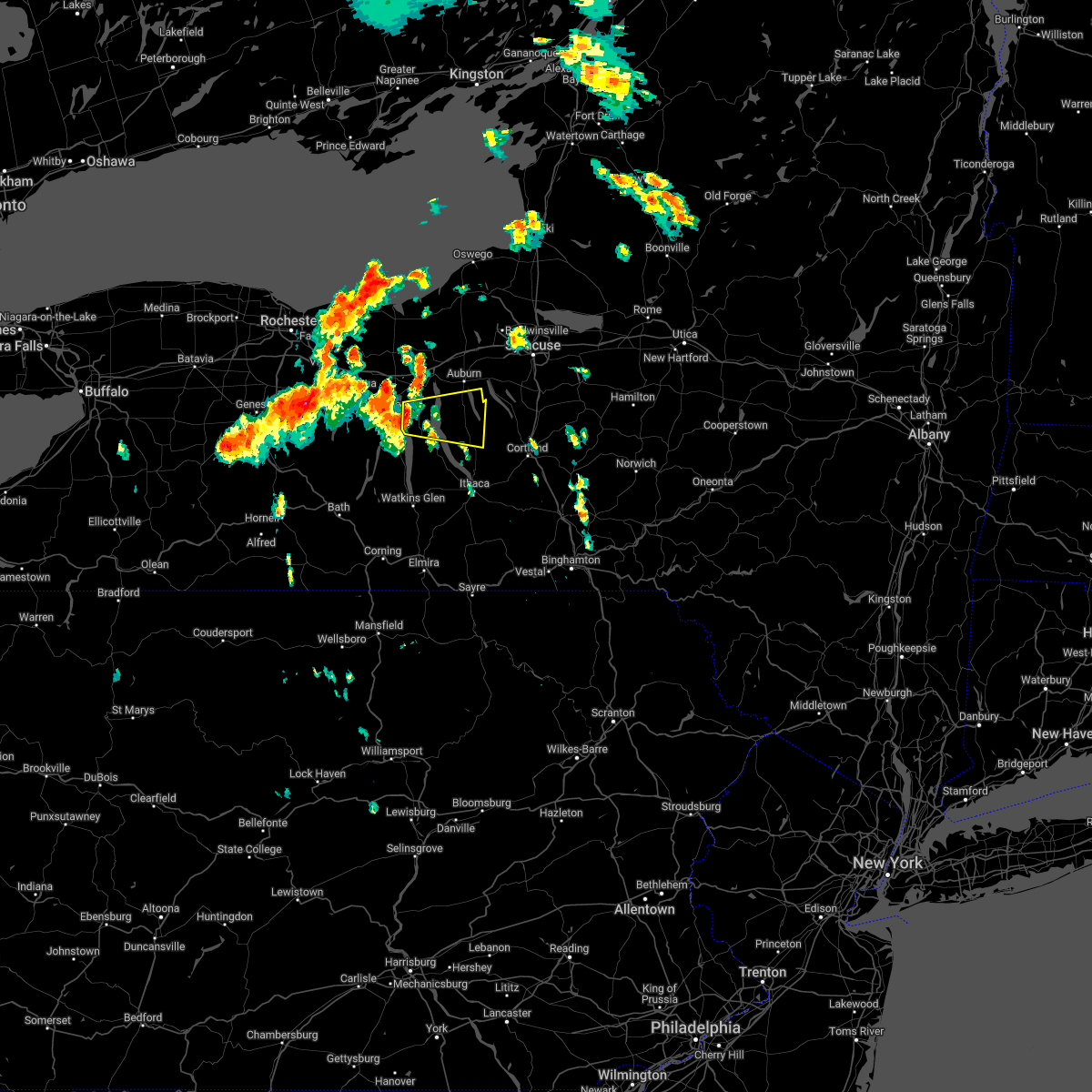 Interactive Hail Maps Hail Map for Union Springs, NY