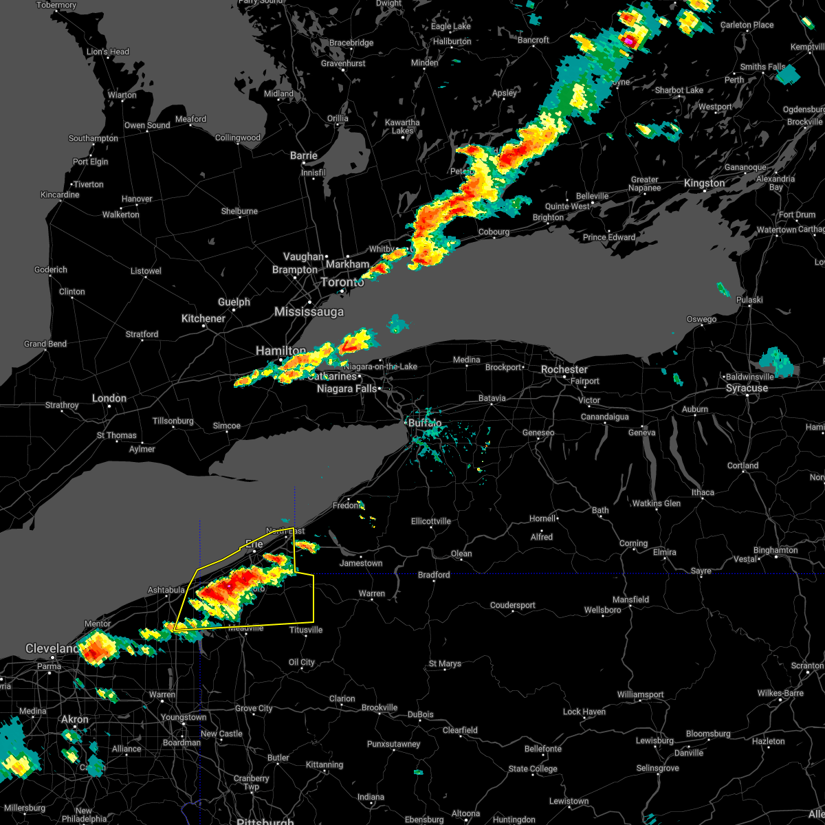 Interactive Hail Maps Hail Map for Girard, PA