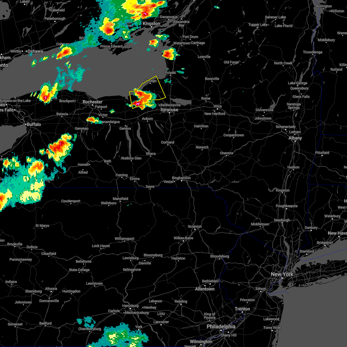 Interactive Hail Maps Hail Map for NY