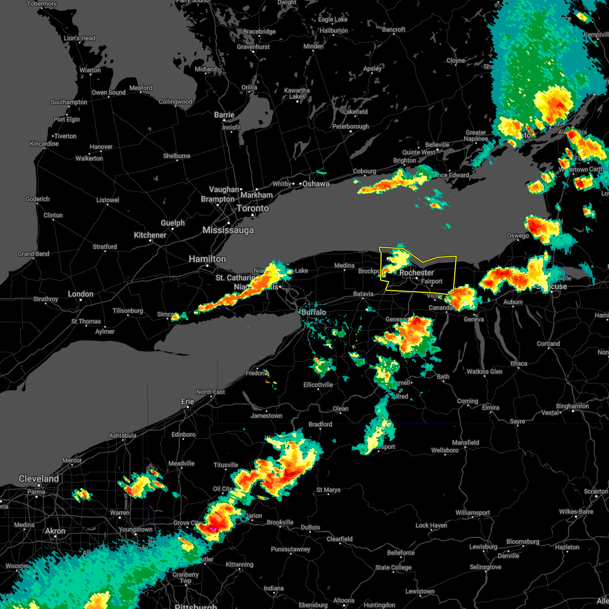 Interactive Hail Maps Hail Map for Rochester, NY