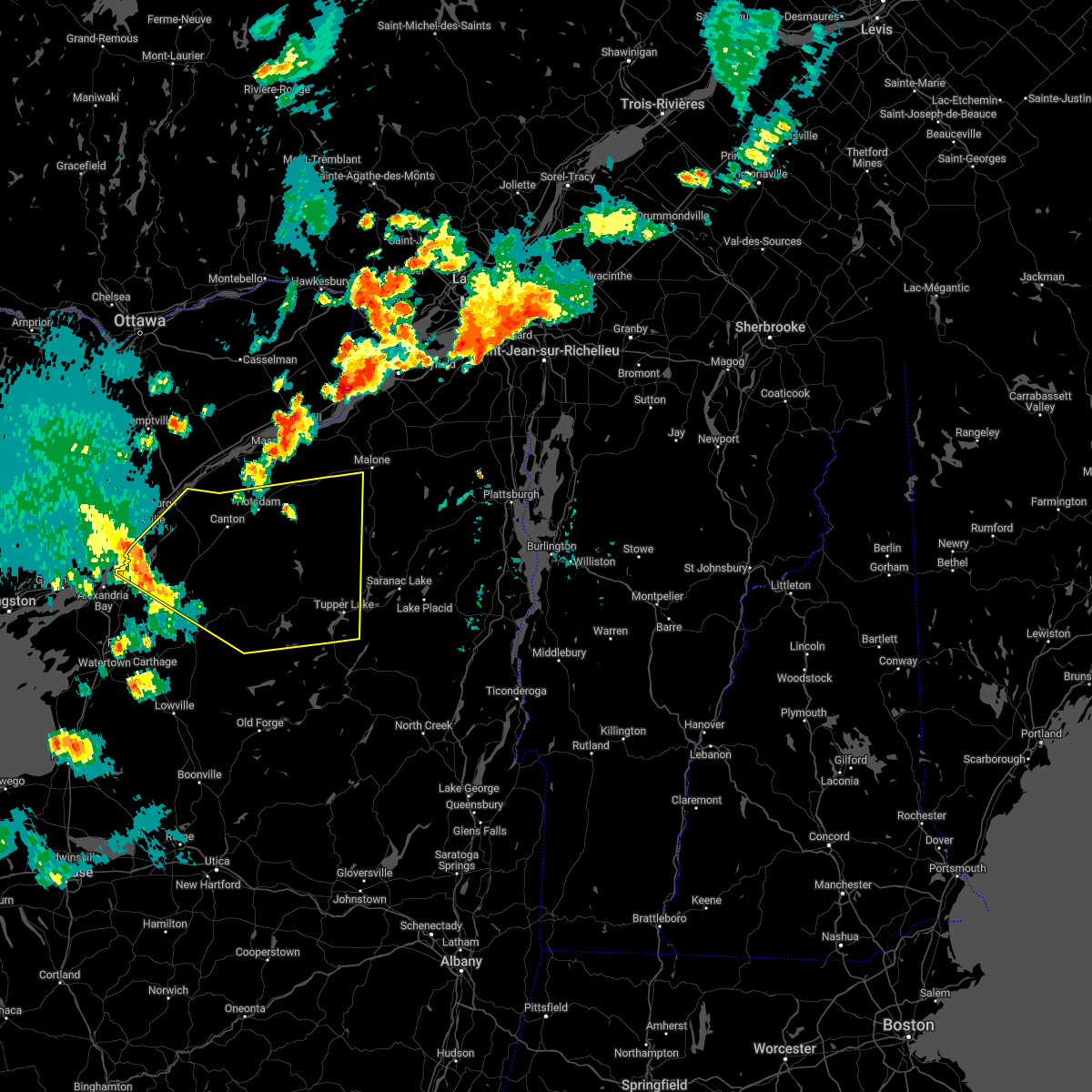 Interactive Hail Maps Hail Map for Ogdensburg, NY