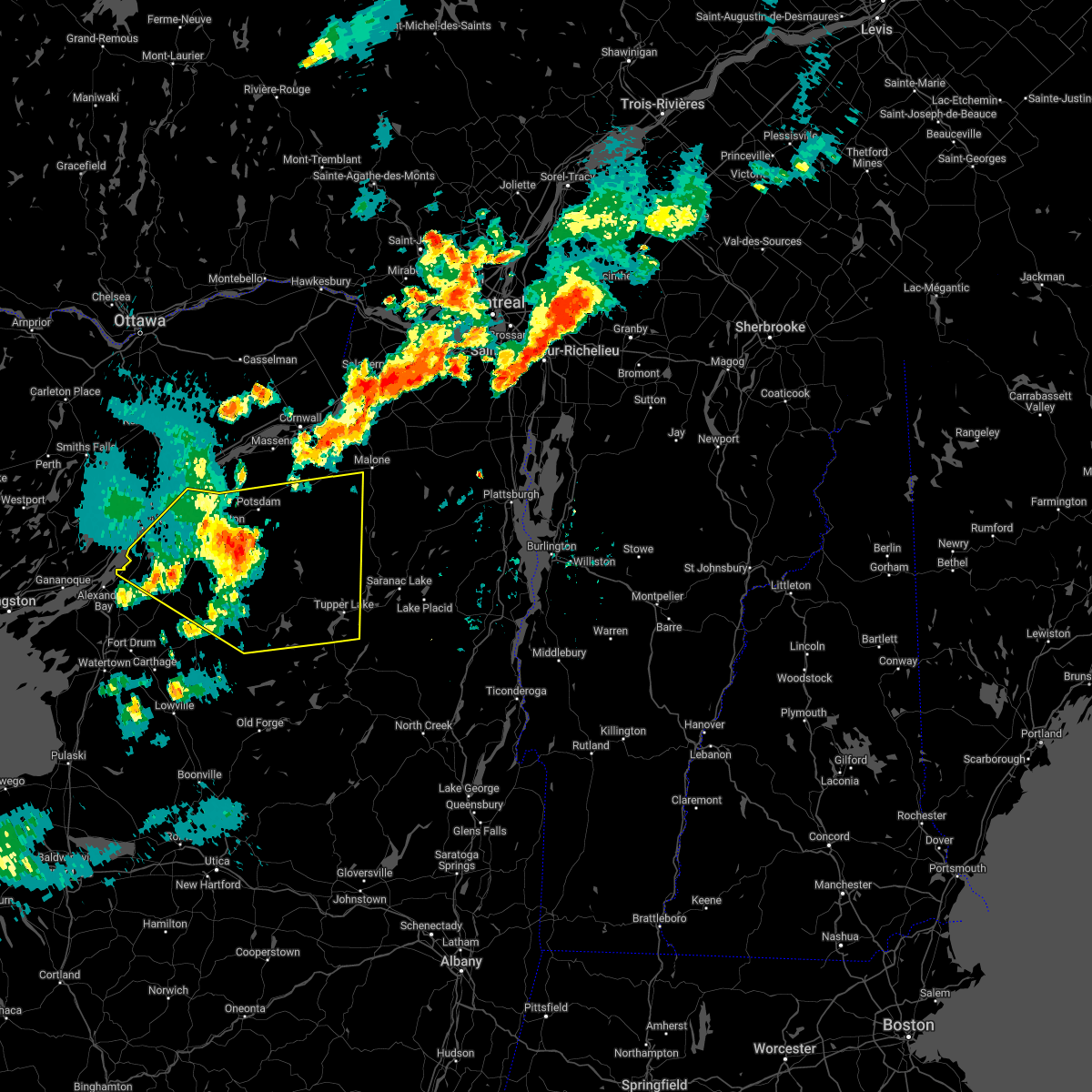 Interactive Hail Maps Hail Map for Gouverneur, NY